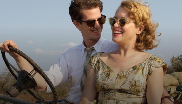 Andrew Garfield and Claire Foy in Breathe 2017, the story of Robin Cavendish