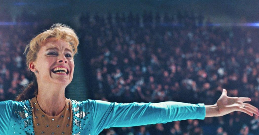 Margot Robbie as Tonya Harding in 'I, Tonya.'