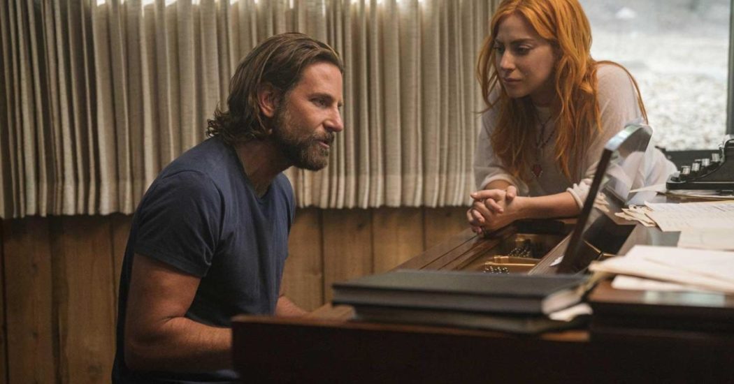 Bradley Cooper and Lady Gaga in 'A Star Is Born.'
