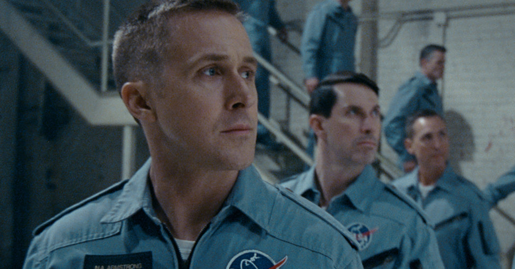 On the heels of their six-time Academy Award®-winning smash, "La La Land," Oscar®-winning director Damien Chazelle and star RYAN GOSLING reteam for Universal Pictures’ "First Man," the riveting story of NASA’s mission to land a man on the moon, focusing on Neil Armstrong and the years 1961-1969.