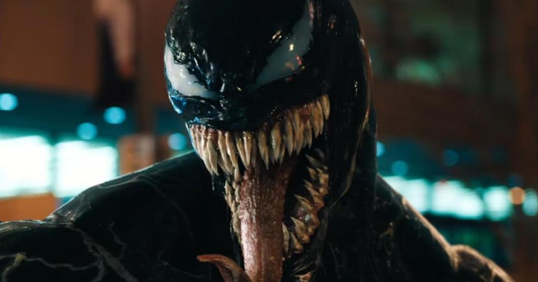 Marvel's Venom. Image courtesy of Columbia Pictures/Sony Pictures Entertainment.