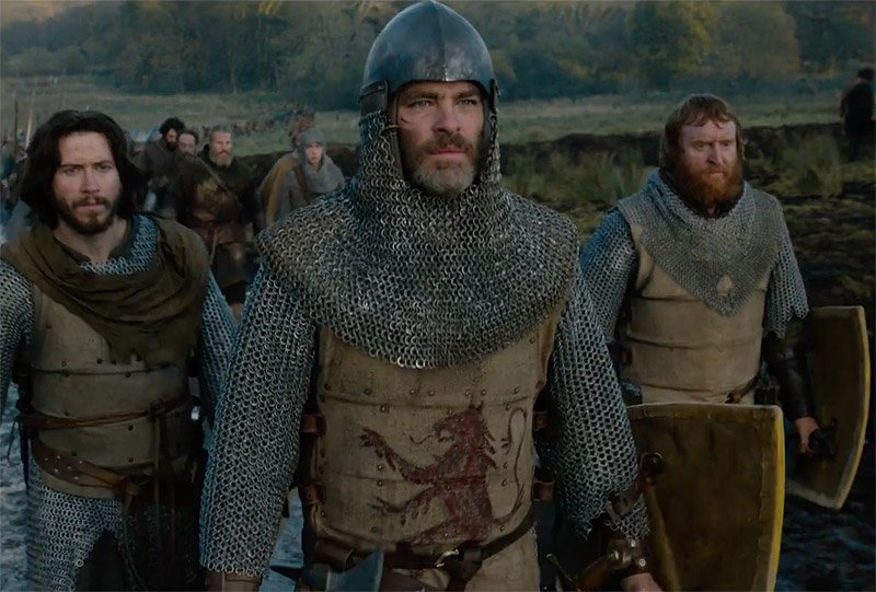Chris Pine in Outlaw King, courtesy Netflix.