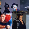 superheroes collage