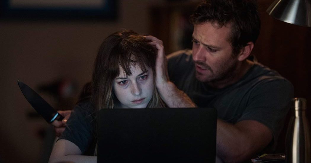 Dakota Johnson and Armie Hammer in Wounds