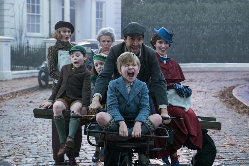 A scene from Mary Poppins Returns