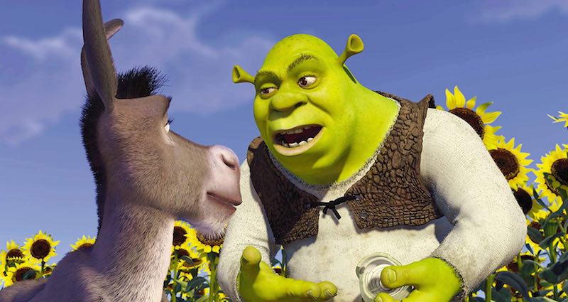 Mike Myers and Eddie Murphy in Shrek (2001)