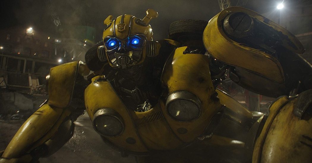 Bumblebee. Photo Credit: Paramount Pictures - © 2018 Paramount Pictures. All Rights Reserved. HASBRO, TRANSFORMERS, and all related characters are trademarks of Hasbro.