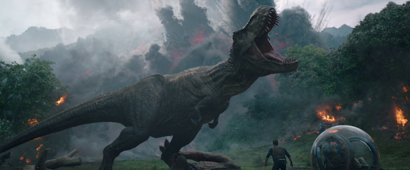 T-Rex in Jurassic World: Fallen Kingdom