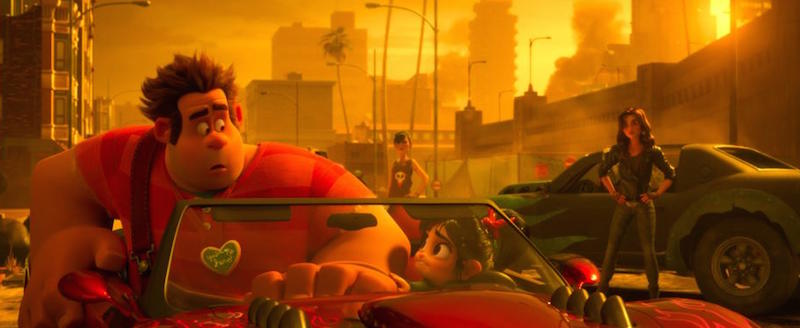 A scene from Ralph Breaks the Internet.