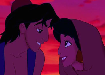 Brad Kane, Linda Larkin, Lea Salonga, and Scott Weinger in Aladdin (1992)