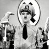 Charles Chaplin in The Great Dictator (1940)