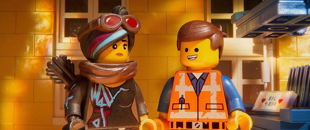 Elizabeth Banks and Chris Pratt in The Lego Movie 2- The Second Part (2019)