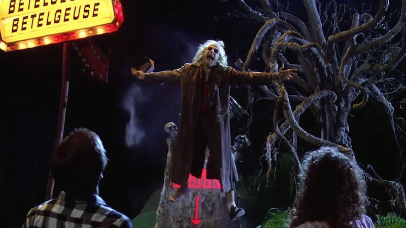 Geena Davis, Alec Baldwin, and Michael Keaton in Beetlejuice (1988)
