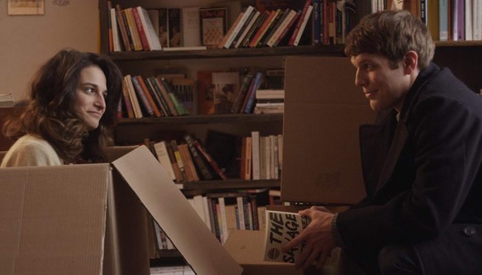 Jenny Slate and Jake Lacy in Obvious Child (2014)