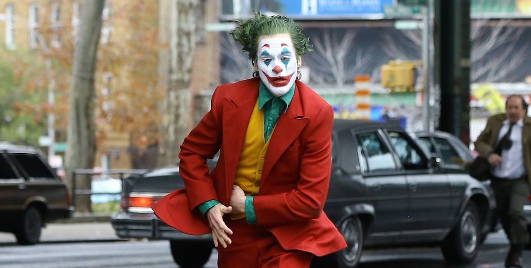 Joaquin Phoenix as the Joker in Joker