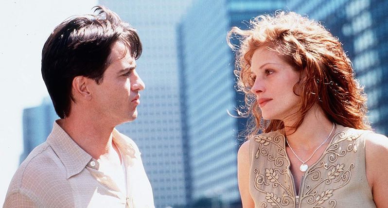 Julia Roberts and Dermot Mulroney in My Best Friend's Wedding (1997)