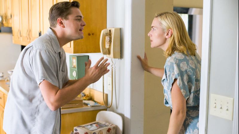 Leonardo DiCaprio and Kate Winslet in Revolutionary Road (2008)