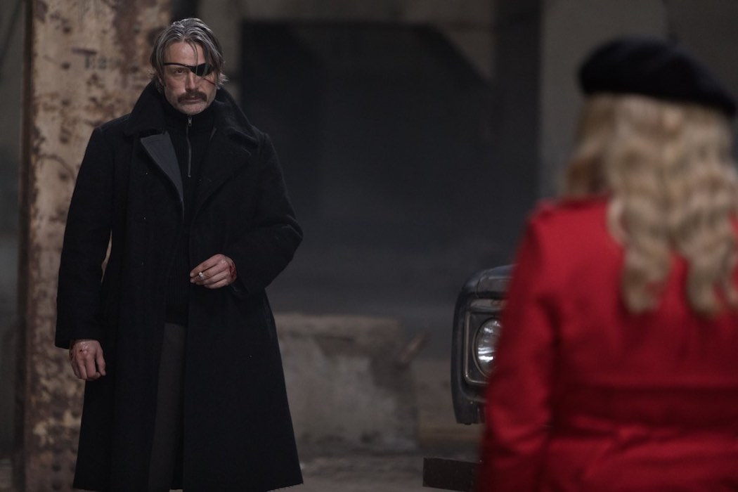 Mads Mikkelsen in Polar (2019). Netflix.