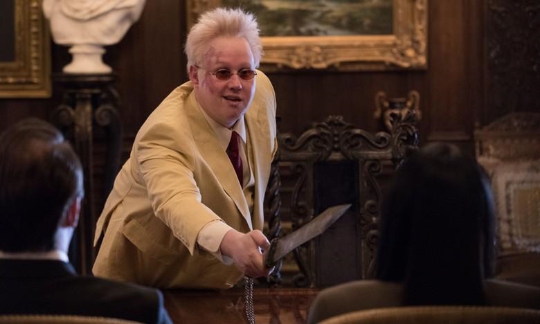 Matt Lucas in Polar (2019). Netflix.