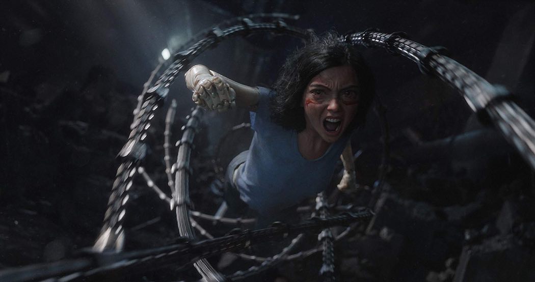 Rosa Salazar in Alita- Battle Angel (2019)