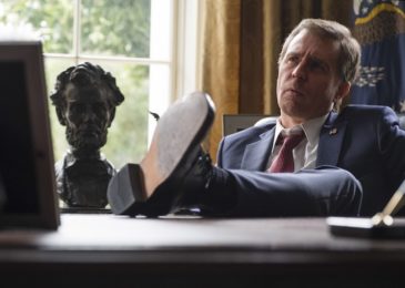 Sam Rockwell as George W. Bush in Adam McKay’s VICE, an Annapurna Pictures release. Credit : Matt Kennedy / Annapurna Pictures 2018 © Annapurna Pictures, LLC. All Rights Reserved.