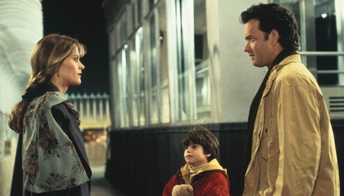 Tom Hanks, Meg Ryan, and Ross Malinger in Sleepless in Seattle (1993)