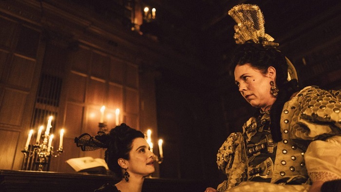 A scene from Yorgos Lanthimos' The Favourite