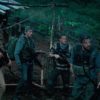 Ben Affleck, Pedro Pascal, Charlie Hunnam, and Garrett Hedlund in Triple Frontier (2019)