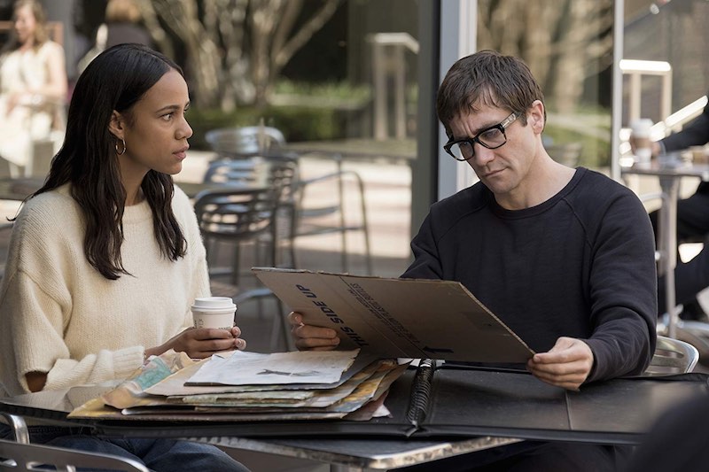 Jake Gyllenhaal and Zawe Ashton in Velvet Buzzsaw (2019)