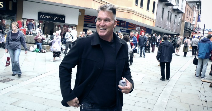 Sam J. Jones in Life After Flash, courtesy Spare Change Films.