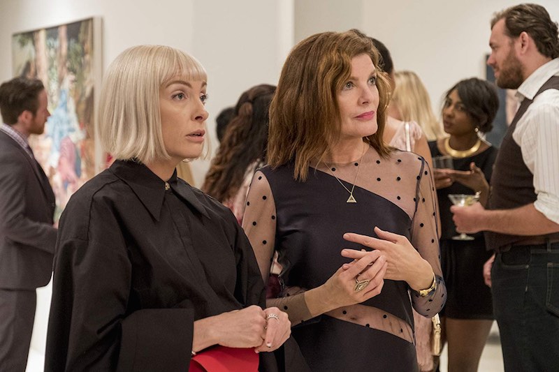 Rene Russo and Toni Collette in Velvet Buzzsaw (2019)