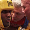 Titus and Coach Joe at Barclays Center Finals in Cradle of Champions