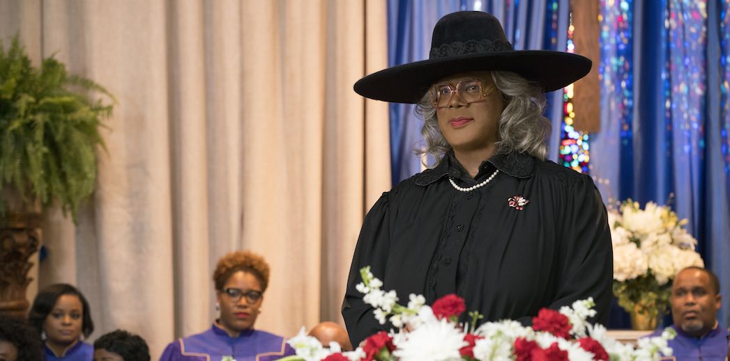 Tyler Perry stars as 'Madea' in A MADEA FAMILY FUNERAL. Photo by: Chip Bergman.