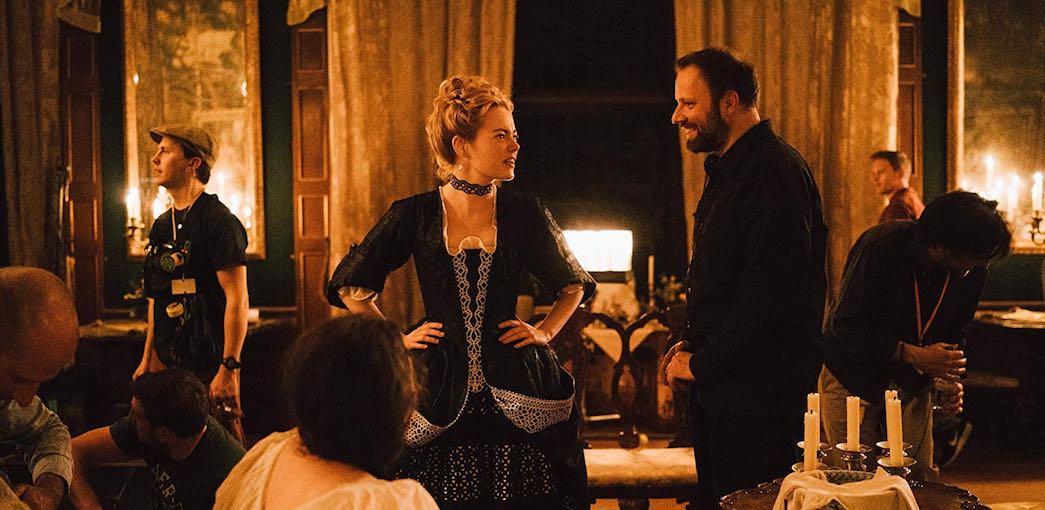 Yorgos Lanthimos and Emma Stone in The Favourite (2018)