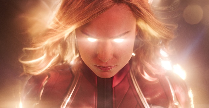 Brie Larson in Captain Marvel, image courtesy Marvel Studios/Walt Disney Pictures.
