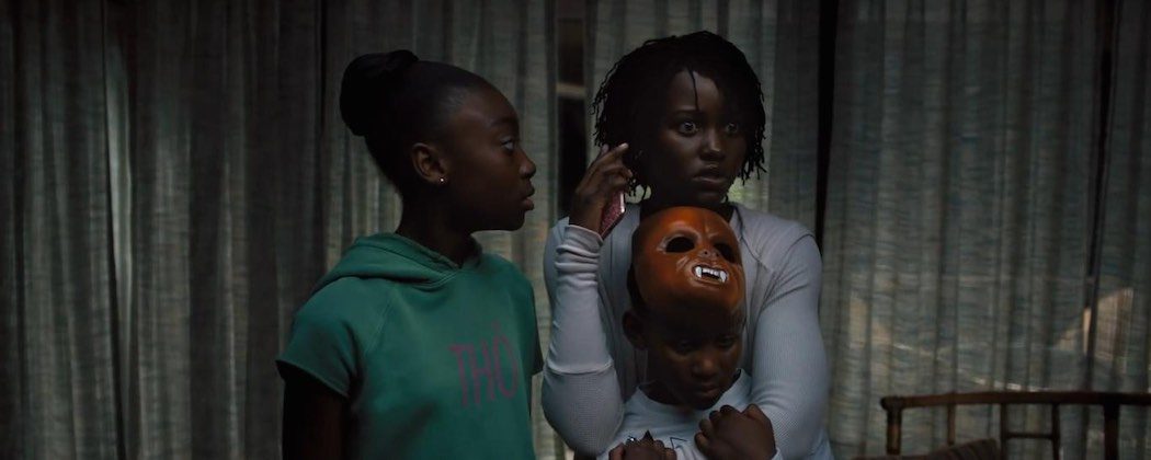 Lupita Nyong'o, Evan Alex, and Shahadi Wright Joseph in Us (2019)