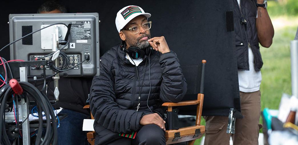 Spike Lee on set of Chi-Raq (2015)