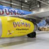 Spirit Airlines Dumbo Themed Plane From Disney