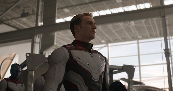 Chris Evans in Avengers: Endgame, courtesy Marvel Studios/Walt Disney Studios Motion Pictures.