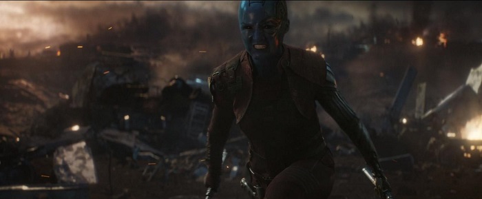 Karen Gillan in Avengers: Endgame, courtesy Marvel Studios/Walt Disney Studios Motion Pictures.