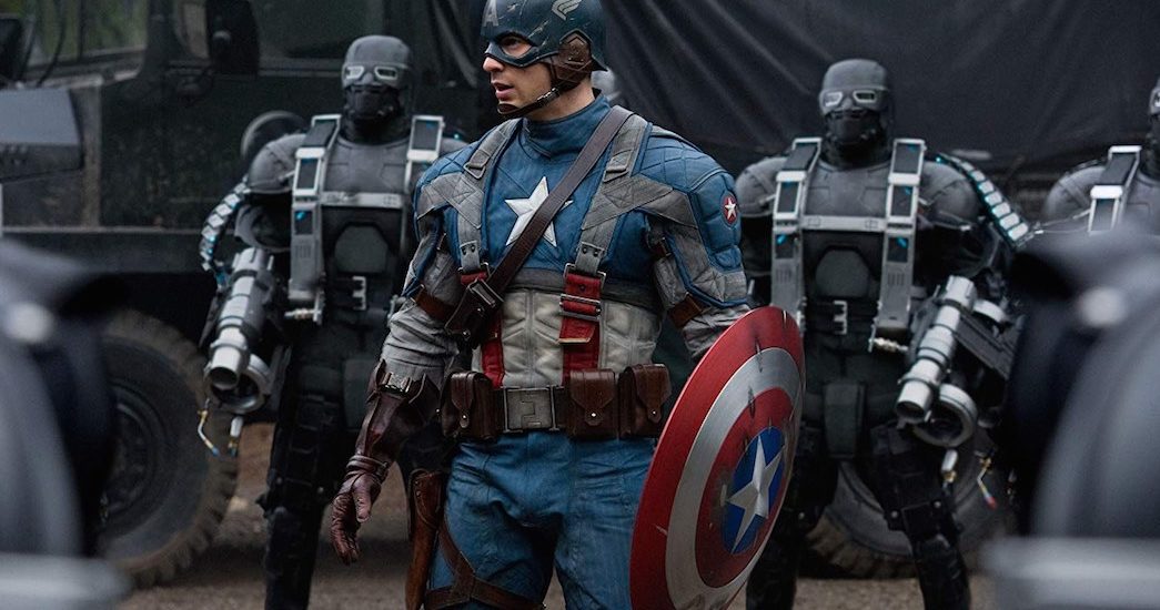 Chris Evans in Captain America- The First Avenger (2011)