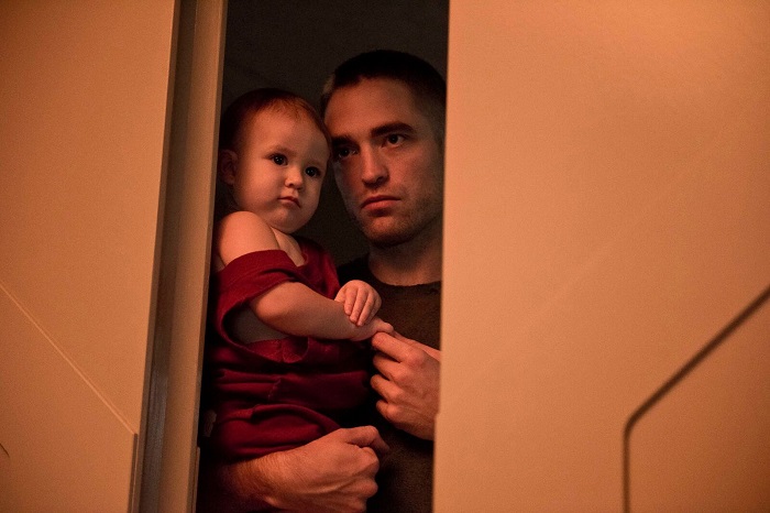 Robert Pattinson and Scarlett Lindsey in 'High Life,' courtesy A24/PANDORA FILM PRODUCTION/ALCATRAZ FILMS/THE APOCALYPSE FILMS,/ANDREW LAUREN PRODUCTIONS/MADANTS SP. Photo: Martin Valentin Menke.