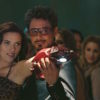 Robert Downey Jr. and Scarlett Johansson in Iron Man 2 (2010)