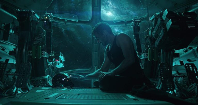 Robert Downey Jr. as Tony Stark in Avengers Endgame (2019)