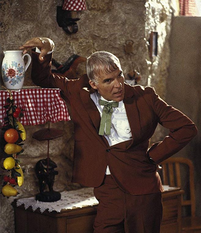 Steve Martin as Ruprecht in Dirty Rotten Scoundrels (1988)