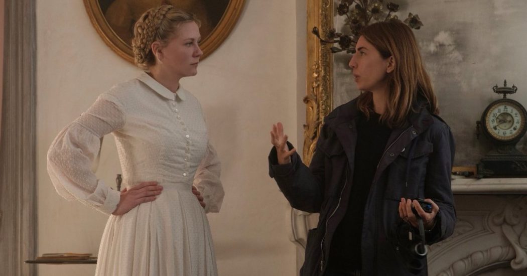 Kirsten Dunst and Sofia Coppola in The Beguiled (2017)